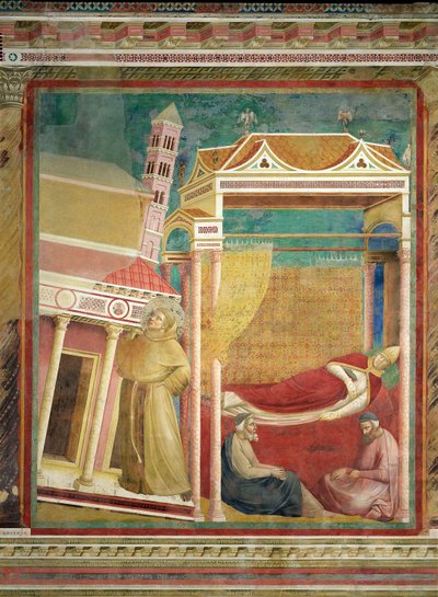 The Dream of Innocent III by Giotto di Bondone